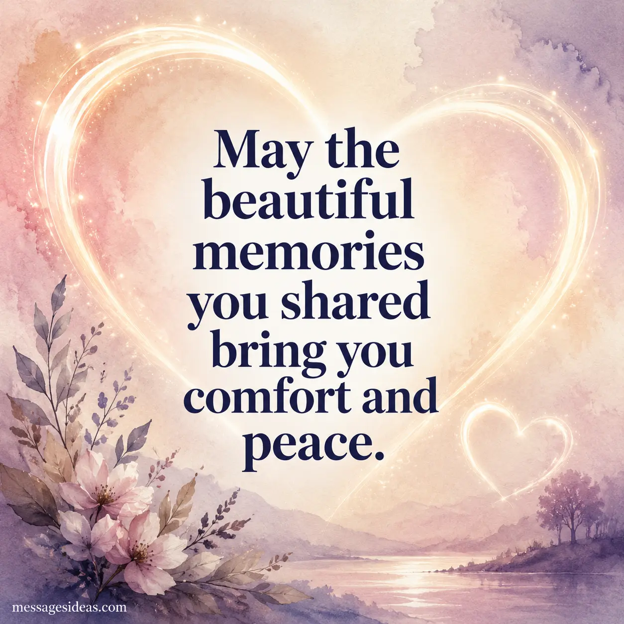 Heart touching sympathy card messages
