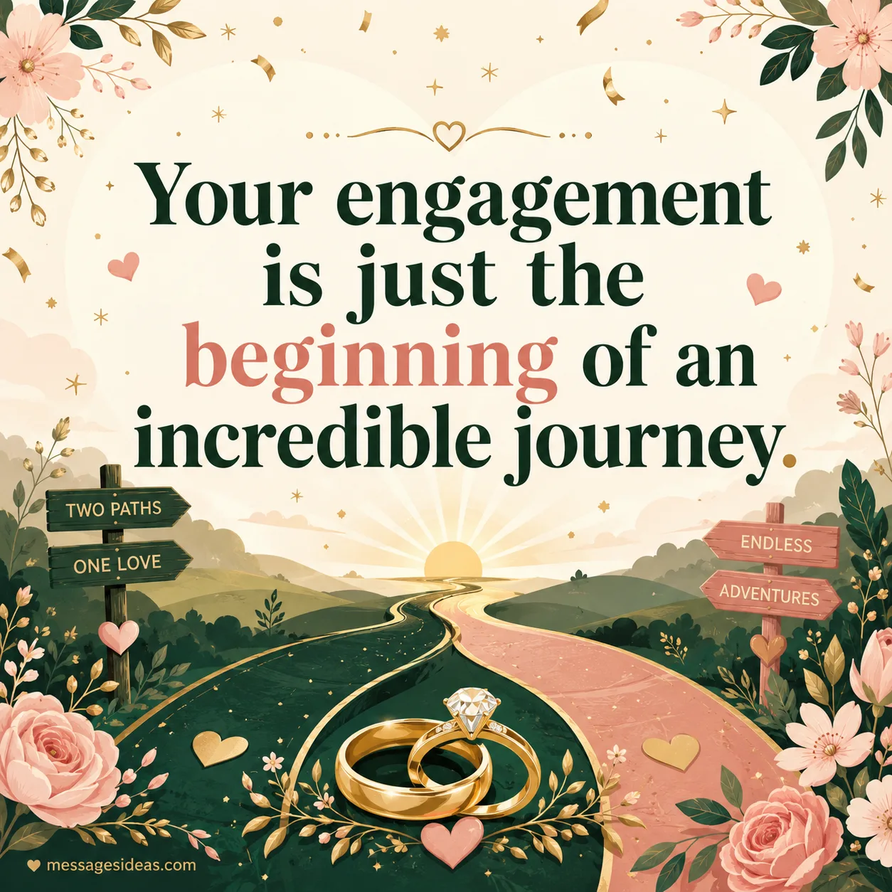 Your engagement is just the beginning of an incredible journey